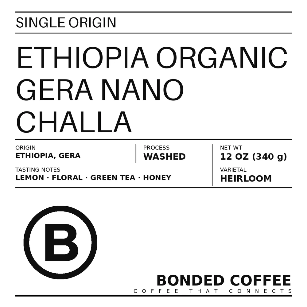 Ethiopia Organic Gera Nano Challa