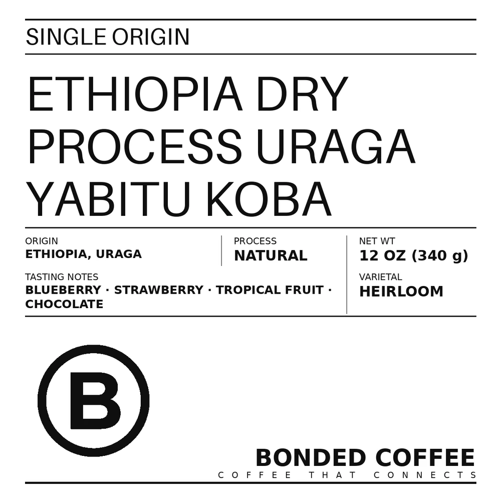 Ethiopia Dry Process Uraga Yabitu Koba